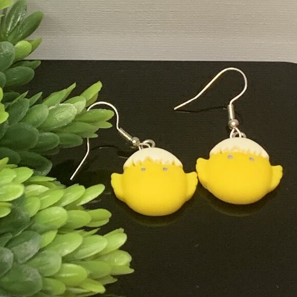 Chicken Earring, Egg Earring, Easter Earring, Gift Idea, Easter Basket Gift - Picture 1 of 5